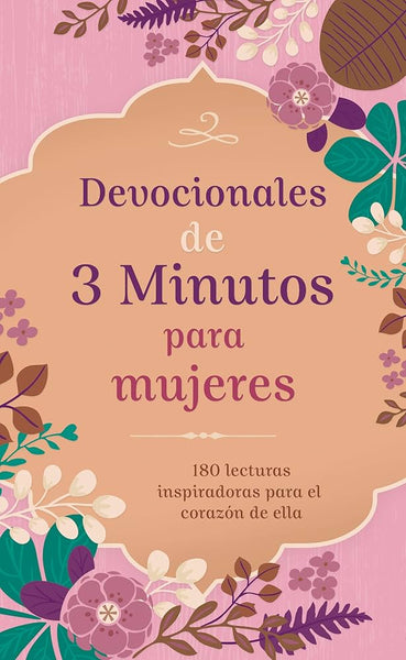 Devocionales de 3 Minutos para  Mujeres