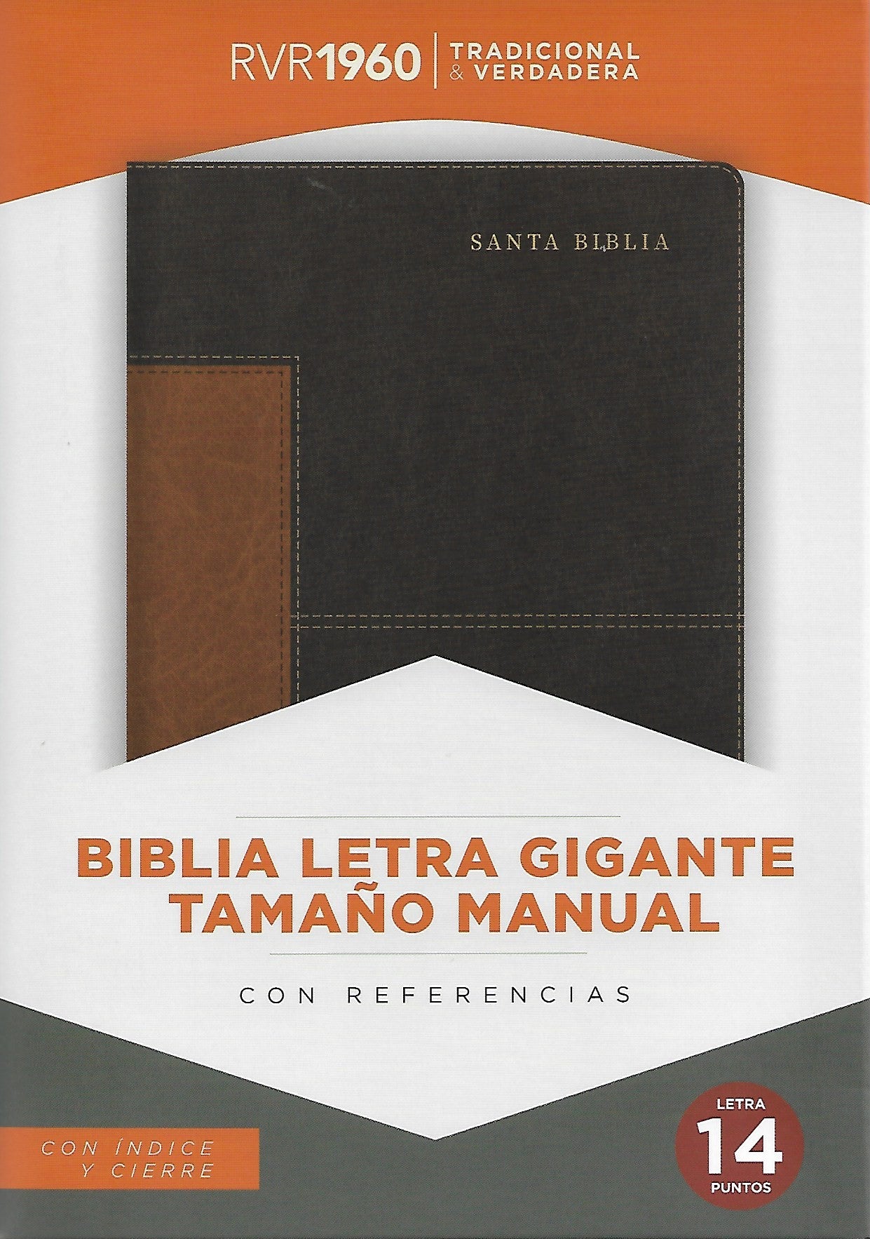 Bible Reina Valera 1960 Giant Print Manual Size