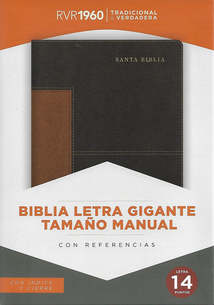 Biblia Reina Valera 1960 Letra Gigante Tamaño Manual