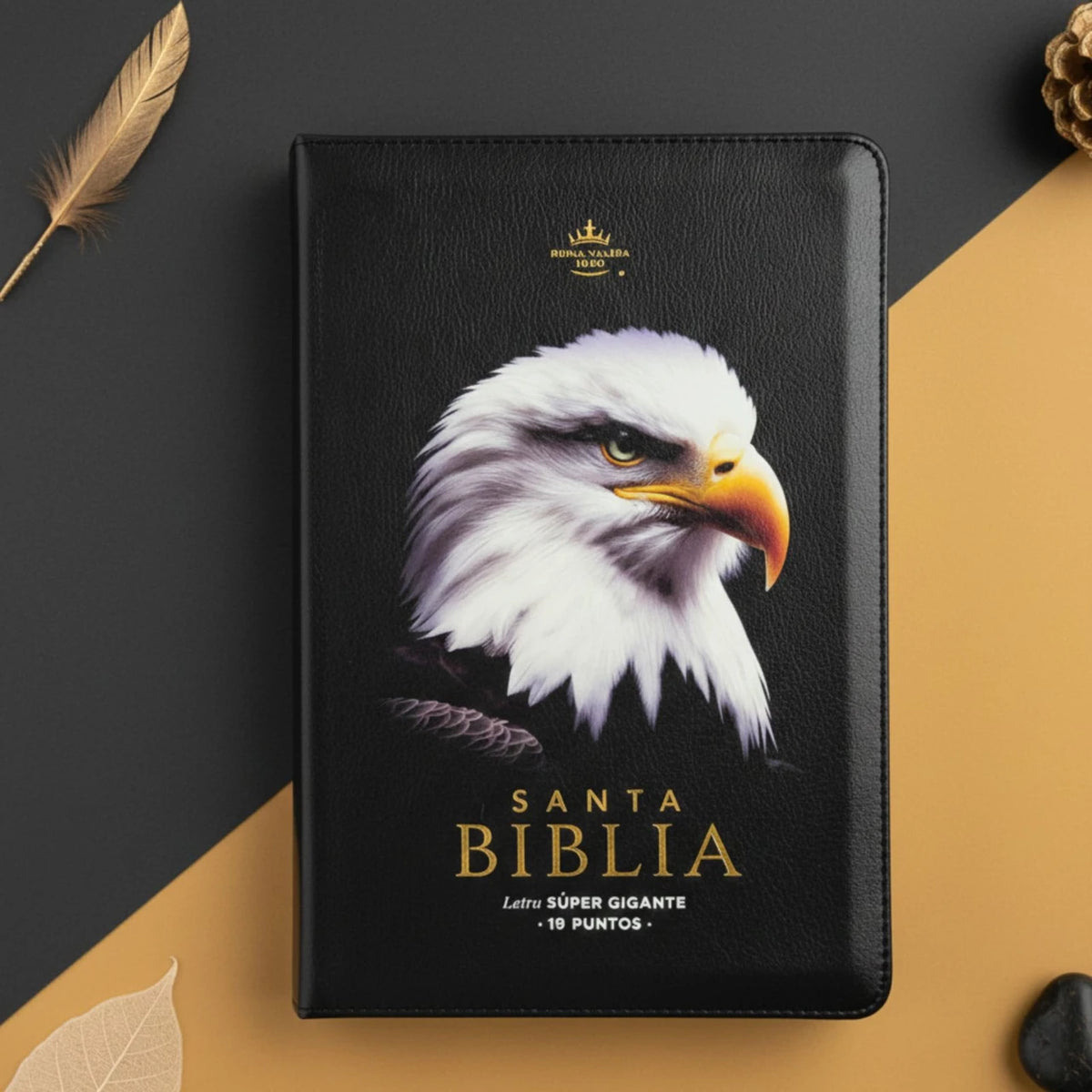 Santa Biblia Reina Valera 1960 letra super gigante con cierre y indice