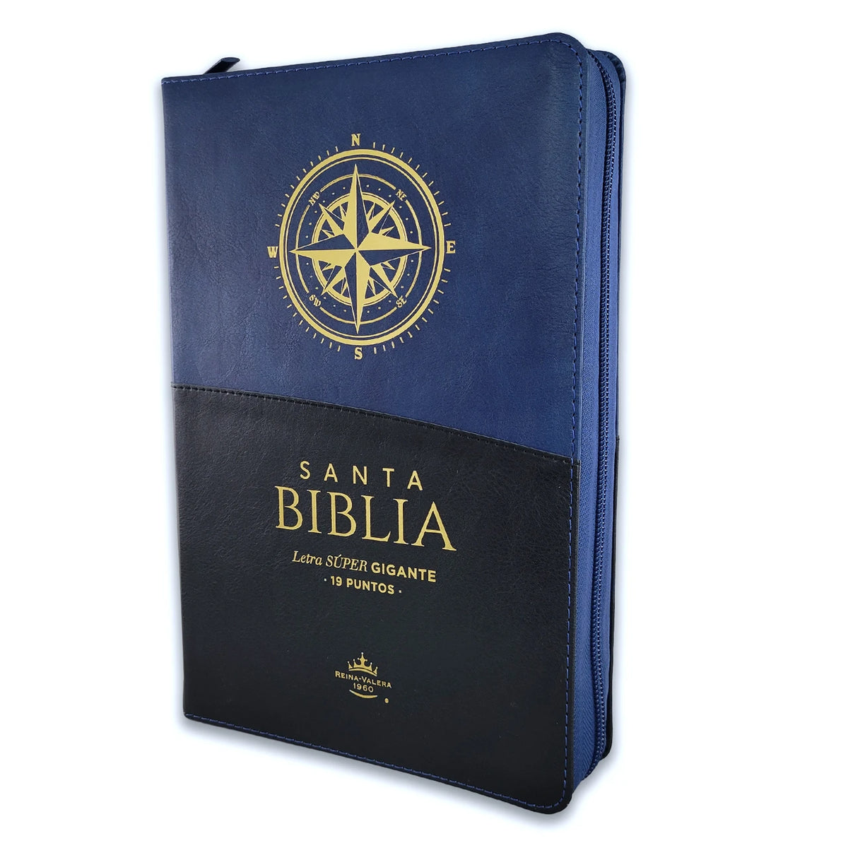 Santa Biblia Reina Valera 1960 Letra Supergigante con cierre y indice