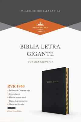 Biblia Letra Gigante con Referencias Reina Valera 1960