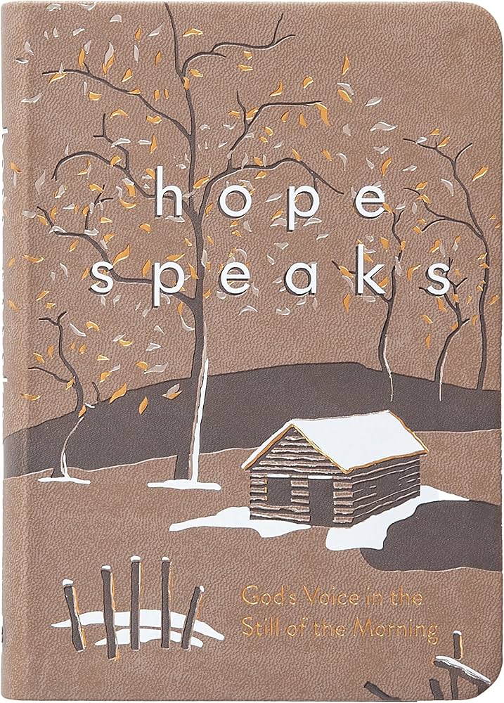 Hope speaks devotional — available at The Gospel Bookstore