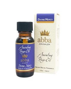 Divine Mercy 1/2oz oil — available at The Gospel Bookstore