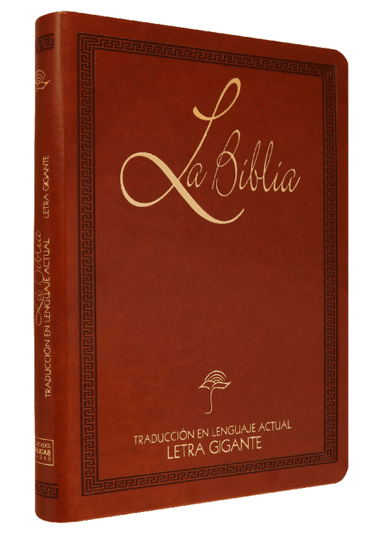 La Biblia Traducción en lenguaje actual Letra Gigante — disponible en La Librería del Evangelio