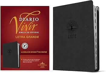 Biblia de Estudio Diario Vivir Letra Grande Reina Valera 1960