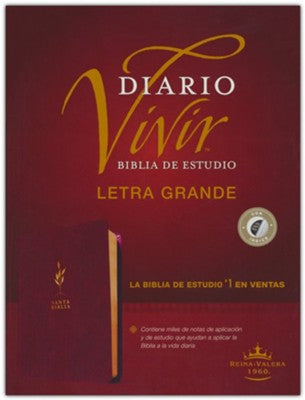 Diario Vivir Biblia de Estudio Letra Grande Reina Valera 1960