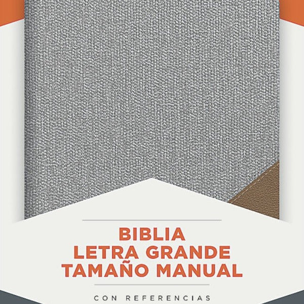 Biblia REINA VALERA 1960 Letra Grande Tamaño Manual con Referencias