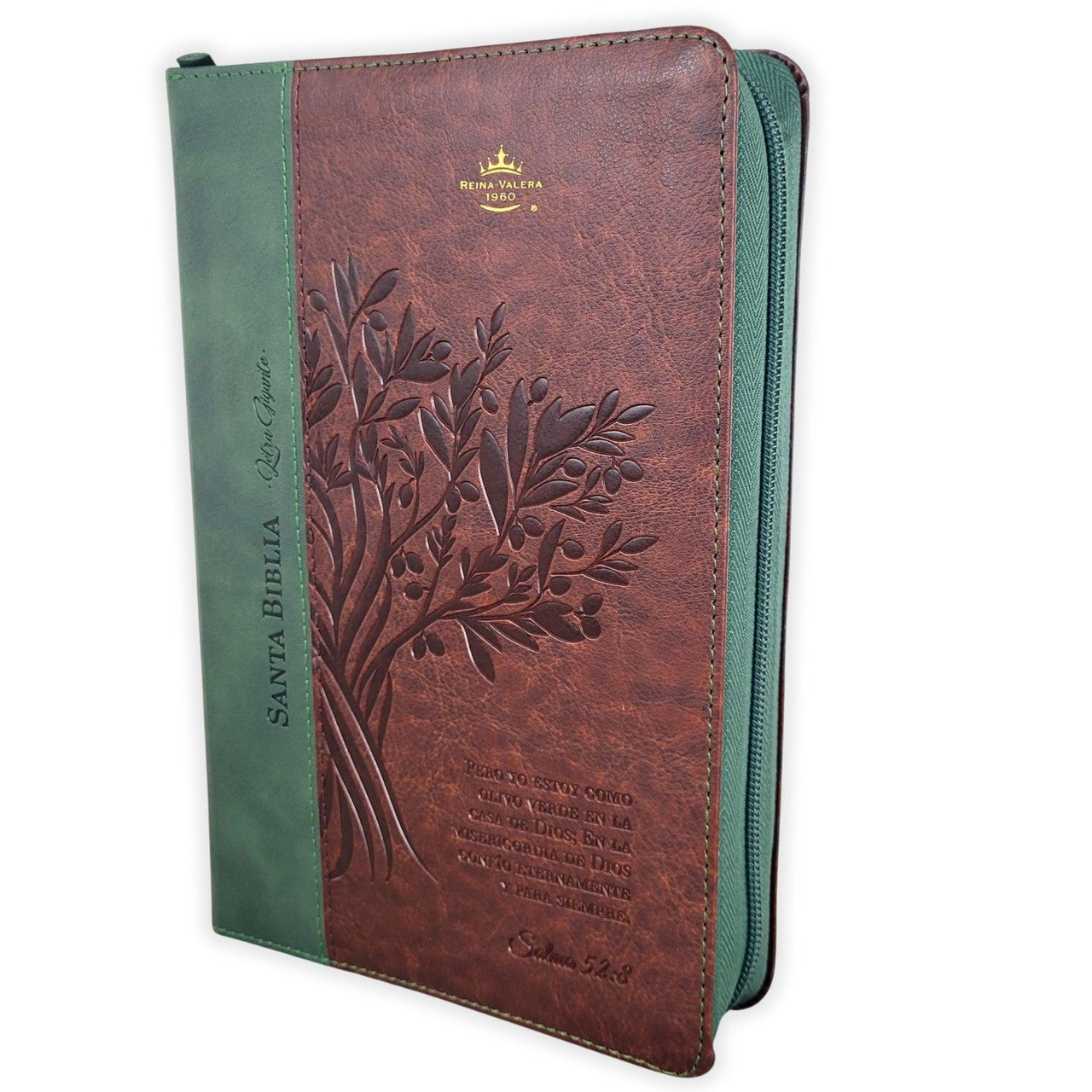 Santa Biblia Reina Valera 1960 Letra Gigante 14 puntos con cierre y canto dorado
