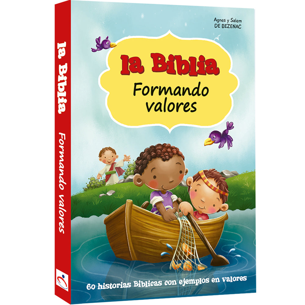 La biblia formando valores - cover