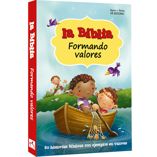 La biblia formando valores - cover