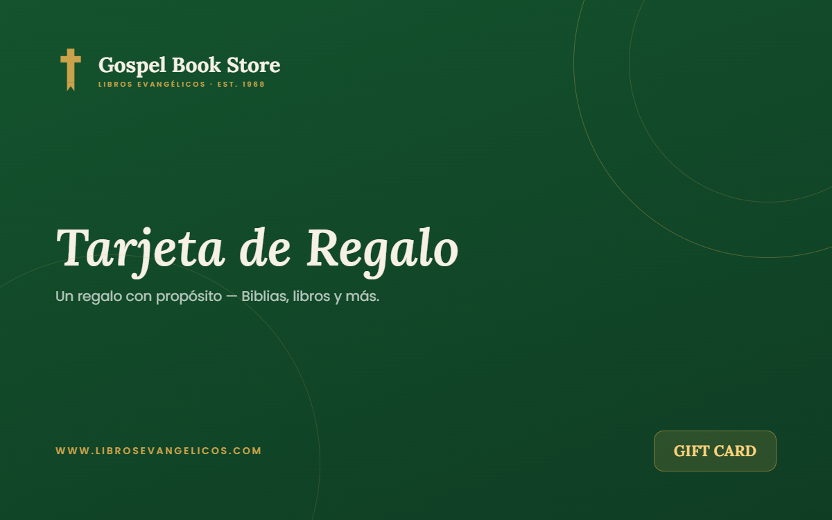 Tarjeta de Regalo Gospel Book Store