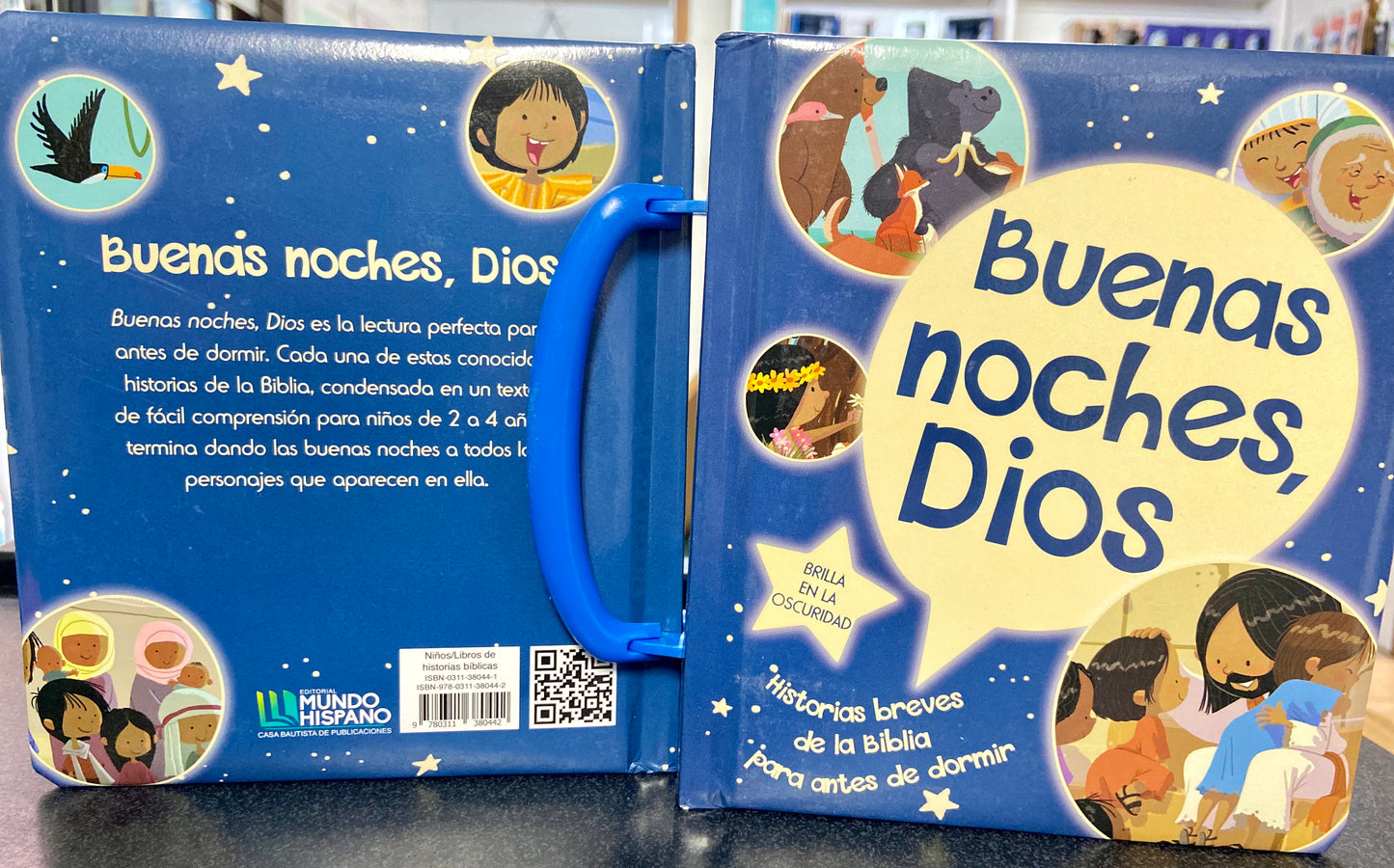 Buenas noches, Dios. Historias breves de la Biblia para antes de dormir — disponible en La Librería del Evangelio