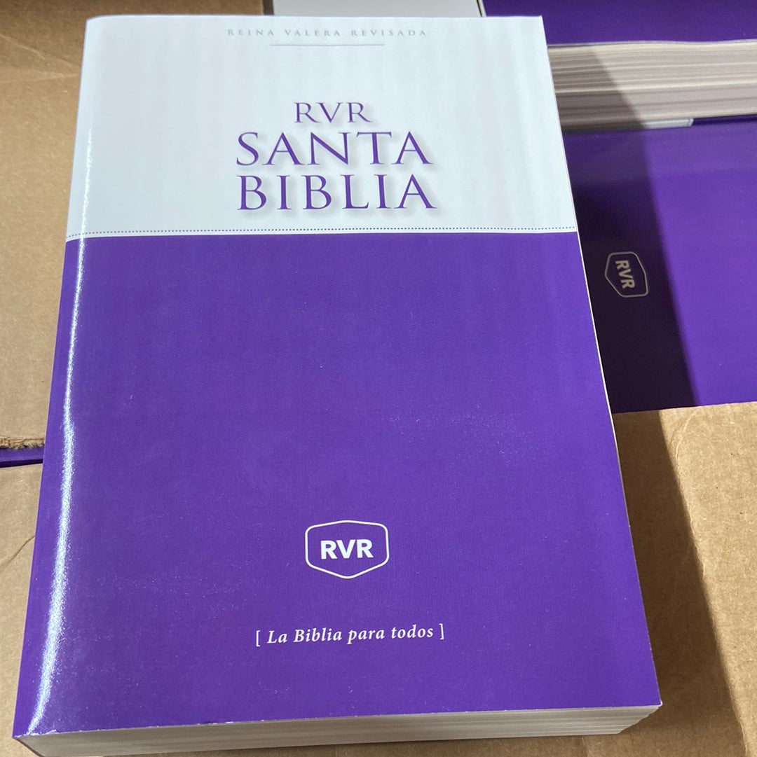 Rvr Santa biblia reina Valera revisada — disponible en La Librería del Evangelio