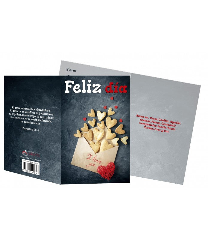 Tarjetas 3D Feliz dia - cover