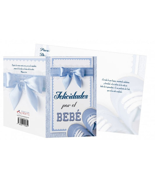 Tarjetas 3D Bebe Mateo 19:14 - cover