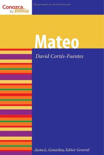 Mateo. David Cortes-Fuentes book cover