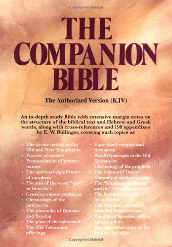 The Companion Bible The Authorized Version (KJV) book cover