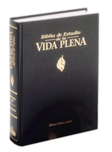 Biblia de Estudio Vida Plena Reina Valera 1960 con indice book cover