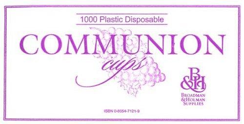 B&H Plastic Communion Cups, 1000 product image