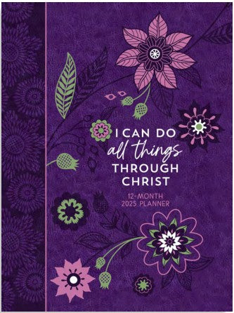 12 month 2025 Planner book cover
