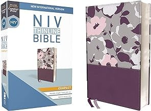 NIV THINLINE BIBLE COMPACT COLOR PURPLE book cover