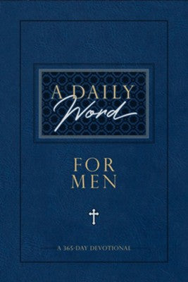 A Daily Word For Men - 365 Day Devotional book cover