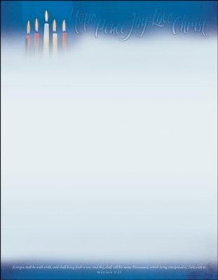 Christ Letterhead (Matthew 1:23) Letterhead, 100