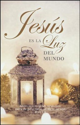 Jesús Es La Luz del Mundo, Juan 1:9, 100 Boletines (Jesus Is The Light of the World, John 1:9, 10... — disponible en La Librería del Evangelio
