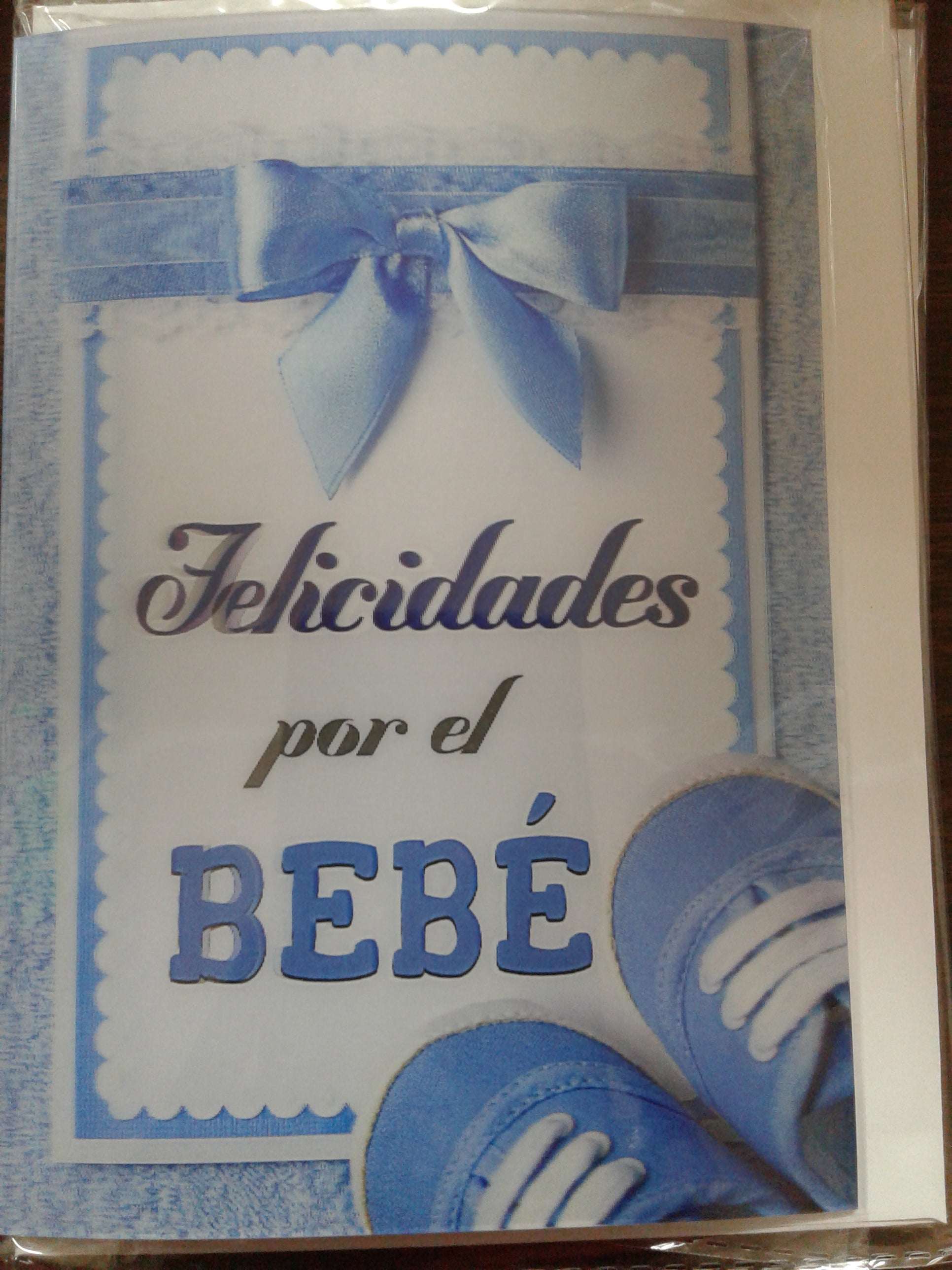 TARJETAS 3D Bebe Mateo 19:14 — available at The Gospel Bookstore