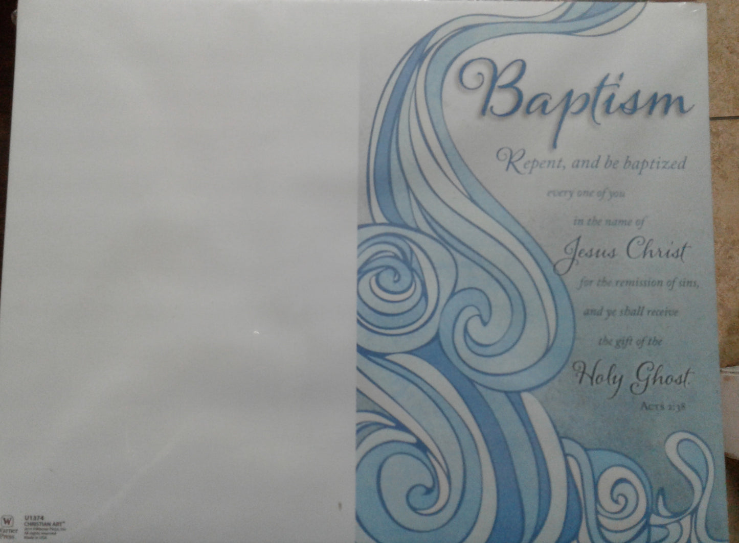 Baptism Bullition — available at The Gospel Bookstore