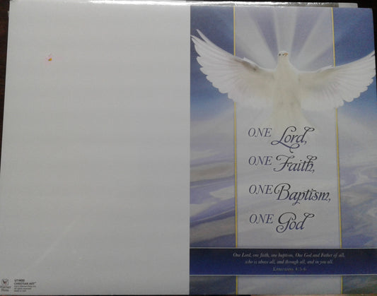 Baptism Bulletin — available at The Gospel Bookstore