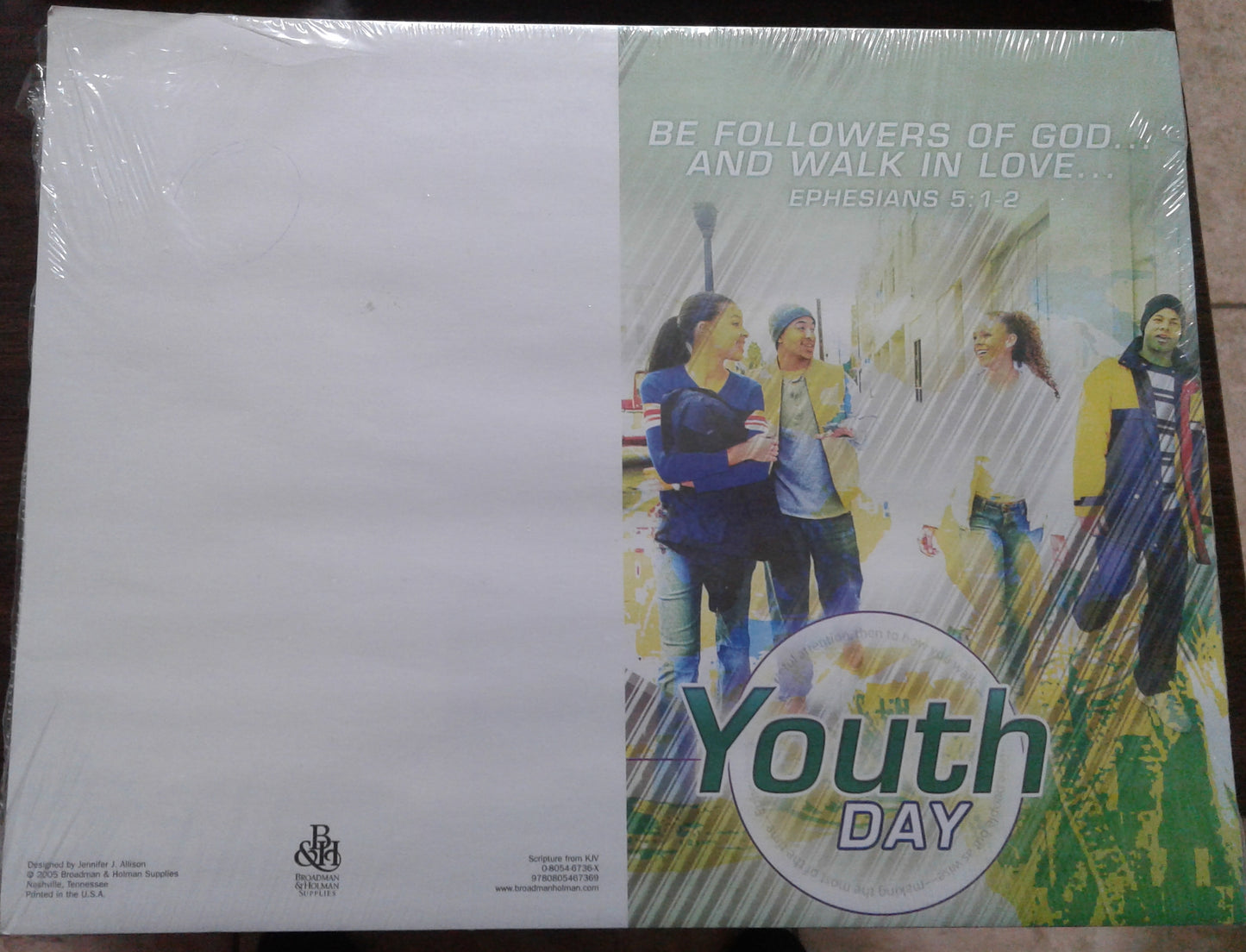 A YOUTH DAY EPHESIAN BULLETIN — available at The Gospel Bookstore