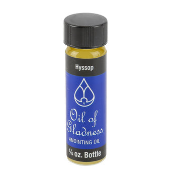 Every Good Gift, Oil of Gladness Hyssop Anointing Oil, 1/4 Ounce — available at The Gospel Bookstore