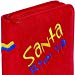 Biblia Tamano Ideal Tela Rojo Bordada a Color con Cierre RVR 1960