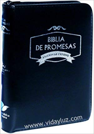 Biblia de Promesas Compacta (pequeña) con cierre - Edición de estudio