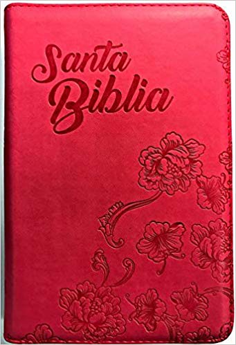 Biblia RVR60 Tamaño Manual Imitacion Piel Fucsia Cierre Indice Imitation Leather– 2017