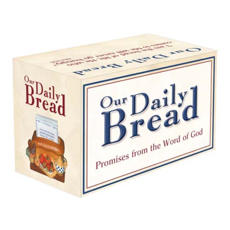 Our Daily Bread Polystone Box — available at The Gospel Bookstore