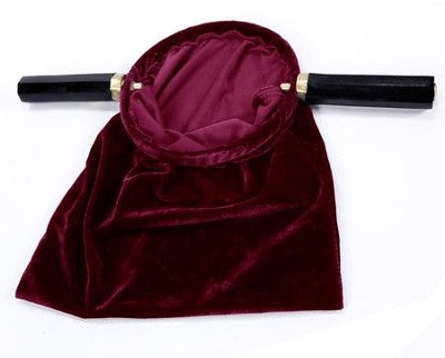 Value Offering Bag with Handle, Burgundy
