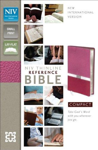 NIV Thinline Reference Bible, Compact Edition (Italian Duo-Tone)