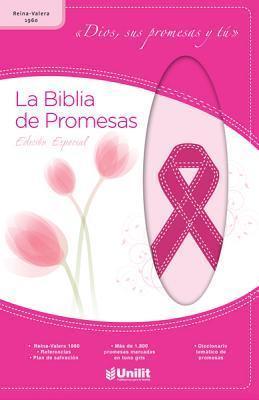 Biblia de Prom Piel Rosa ACA-Cncer: Promise Bible Leather Pink ACA-Cancer (Spanish Edition) (