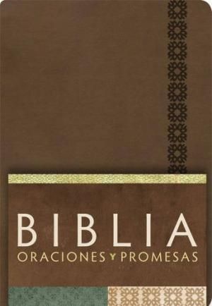 RVC Biblia Oraciones y Promesas - Canela símil piel con índice (Spanish Edition)