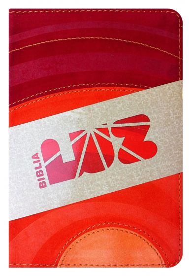RVC Biblia Luz, amarillo/naranja/amapola simil piel (Spanish Edition) — disponible en La Librería del Evangelio