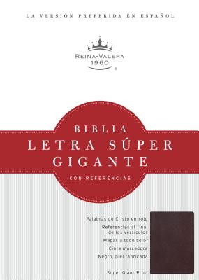 Cover of RVR 1960 Biblia Letra Súper Gigante, a large-print Spanish Bible sold at The Gospel Bookstore