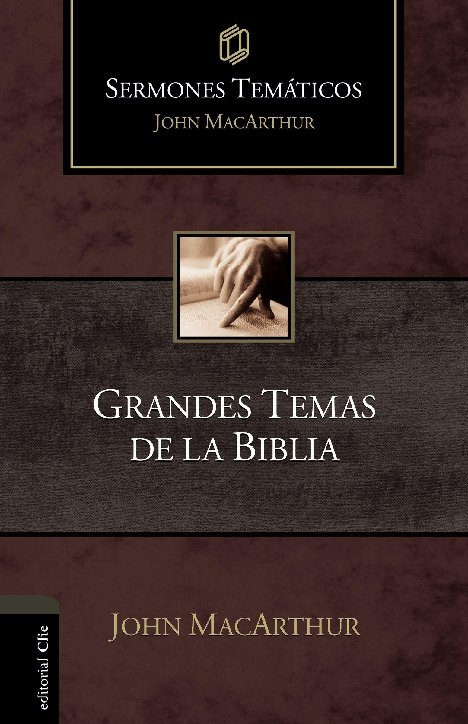 SERMONES TEMÁTICOS MACARTHUR: GRANDES TEMAS DE LA BIBLIA MACARTHUR, JOHN F. — disponible en La Librería del Evangelio