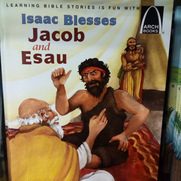 Isaac blesses Jacob and esau