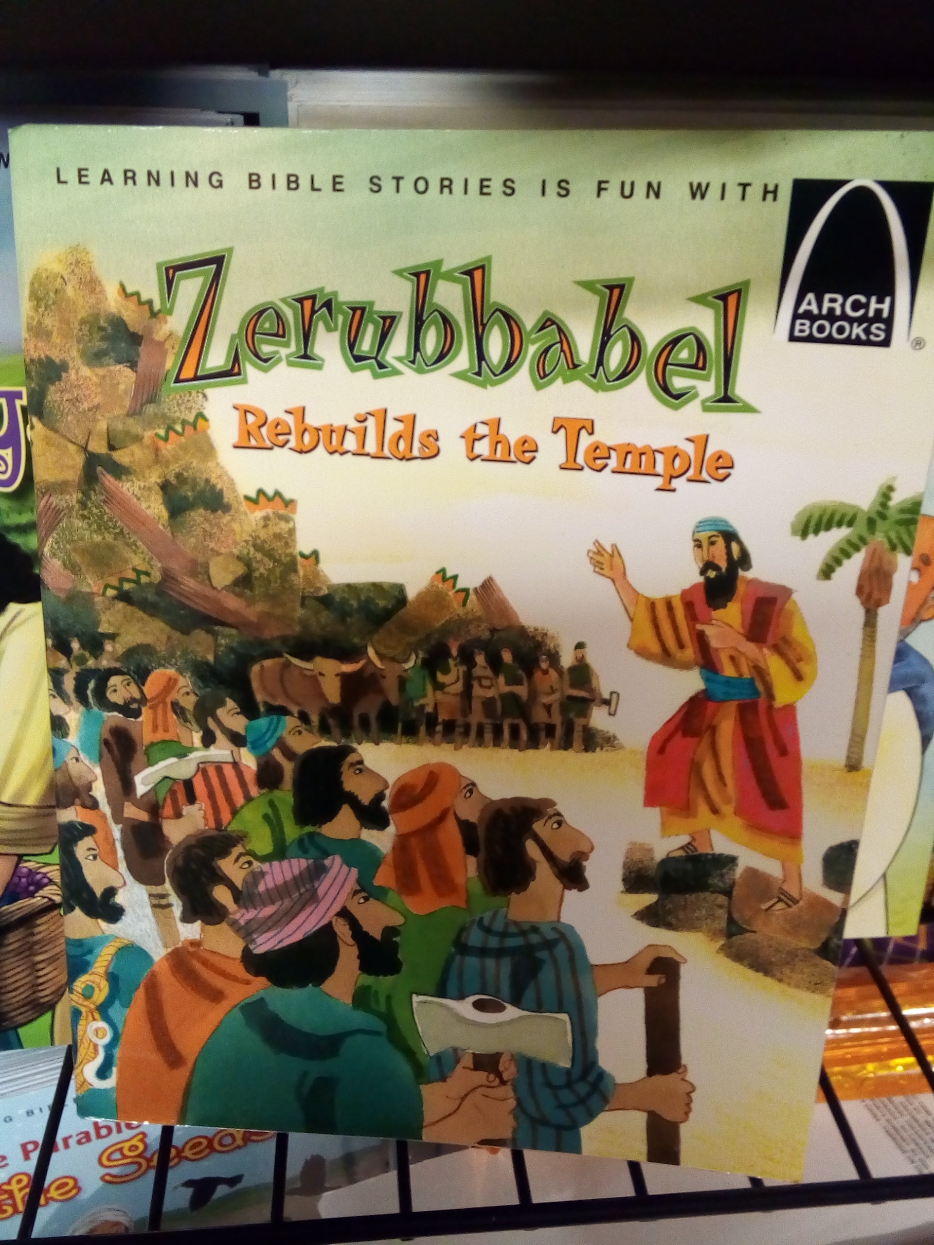Zerubbabel Rebuilds the temple — available at The Gospel Bookstore