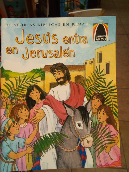 Jesus entra en jerusalen
