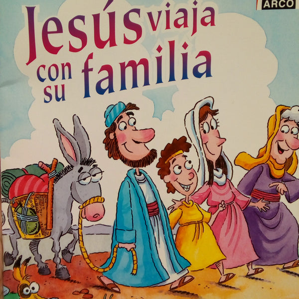 Jesus viaja con su familia