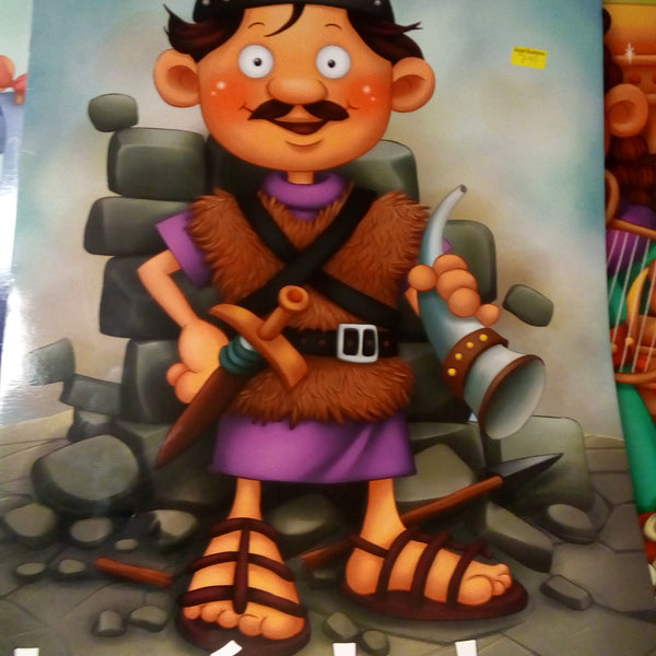 Josue Joshua coloring book